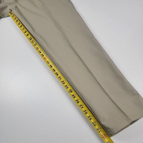 Vtg Rockies Jeans Western Mom Pants High Waisted Tan Slacks Bareback 11/12 TZR - Picture 9 of 14